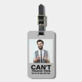 このTouchおもしろいの警告写真をカスタムできない ラゲッジタグ (正面縦)