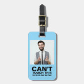 このTouchおもしろいの警告写真をカスタムできない ラゲッジタグ (正面縦)