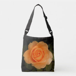 こはく色のフラッシュばら色の十字の遺体袋 クロスボディバッグ