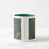 こはく色のメリークリスマスのマグ! マグカップ (中央)