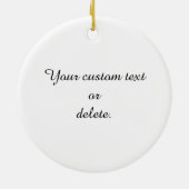 こはく色の中のくも セラミックオーナメント (裏面)