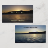 こはく色の日没 名刺 (正面/裏面)