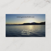 こはく色の日没 名刺 (裏面)