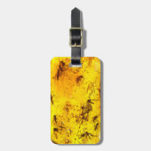 こはく色の昆虫 ラゲッジタグ (正面縦)