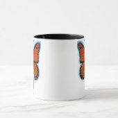 こはく色マダラチョウのマグ マグカップ (中央)