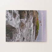 こぶの灯台ヨーク、メイン ジグソーパズル (横)