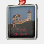 こぶの軽いクリスマス メタルオーナメント (左)