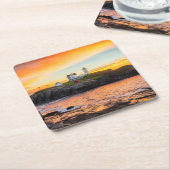 こぶライト スクエアペーパーコースター (アングル)