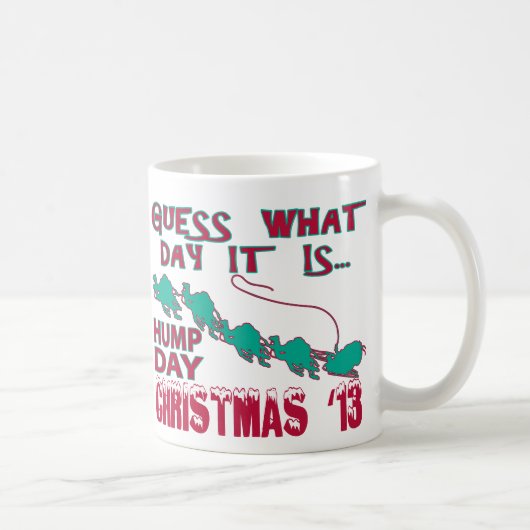 こぶ日のクリスマスのマグ コーヒーマグカップ (右)