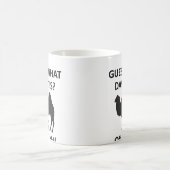 こぶ日のラクダのおもしろいな水曜日のマグ コーヒーマグカップ (中央)