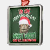 こぶ日のラクダのクリスマスの2013年のクリスマスのオーナメント メタルオーナメント (左)