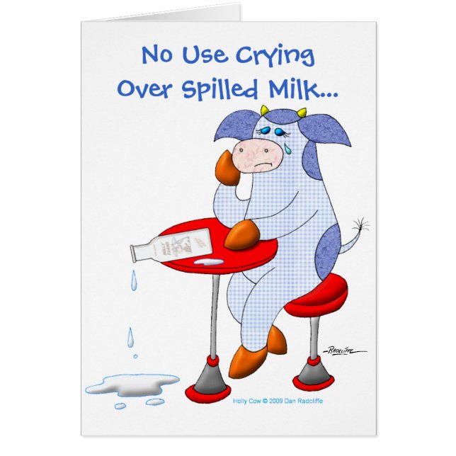 こぼされたミルク (正面)