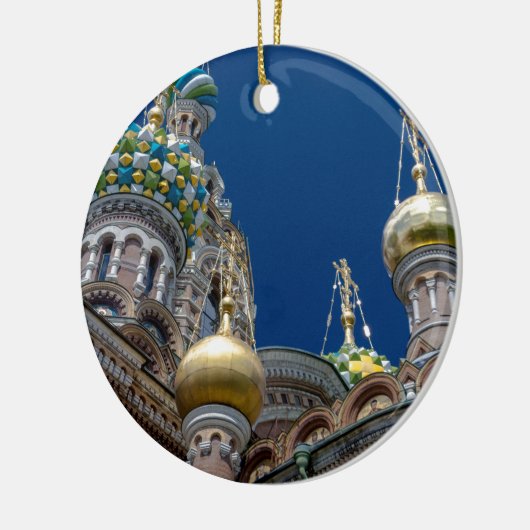 こぼされた血の私達の救助者の教会 セラミックオーナメント (左)