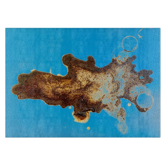 こぼれたコーヒー カッティングボード (正面)