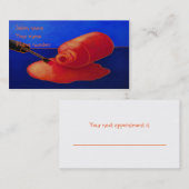 こぼれたポーランド語 予約カード (正面/裏面)