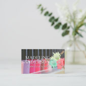 こぼれた爪、 ネイルポーランドボトル | マニキュア主義者 名刺 (スタンド正面)