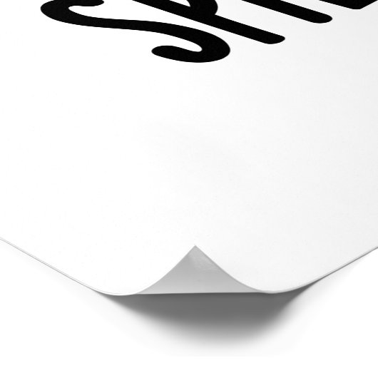 こぼれた豆おもしろい野菜ビーンパン ポスター (角)