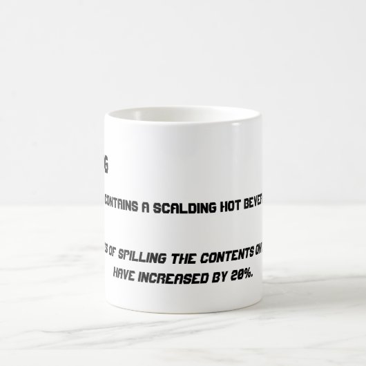 こぼれることのあなたのチャンス モーフィングマグカップ (中央)