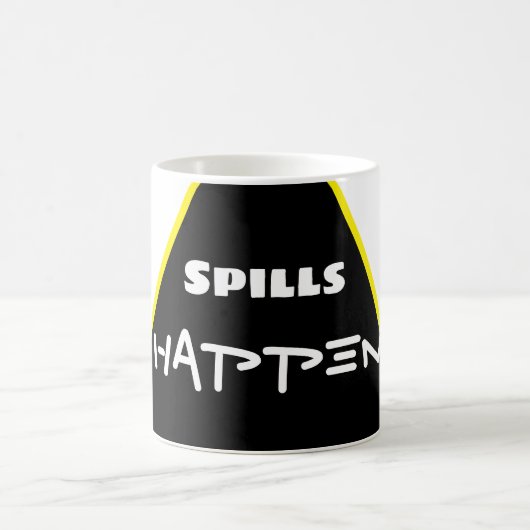 こぼれるもの コーヒーマグカップ (中央)