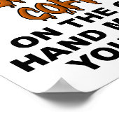 こぼれミルクおもしろいポスター ポスター (角)