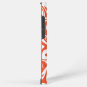 こぼれ – オレンジと白 SAMSUNG GALAXYケース (右側面)