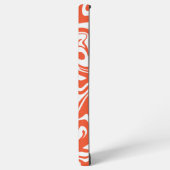 こぼれ – オレンジと白 SAMSUNG GALAXYケース (左側面)