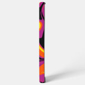 こぼれ – オレンジ、ブラック、ピンク、イエロー SAMSUNG GALAXYケース (左側面)