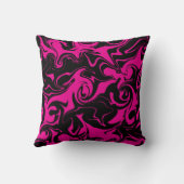 こぼれ – マゼンタおよびブラック クッション (裏面)