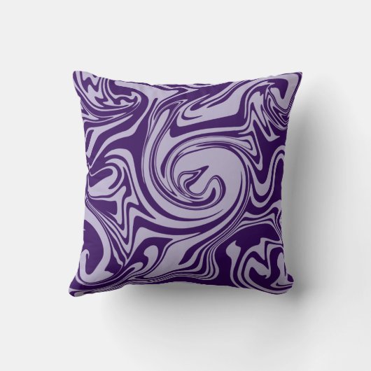 こぼれ – 紫 クッション (裏面)