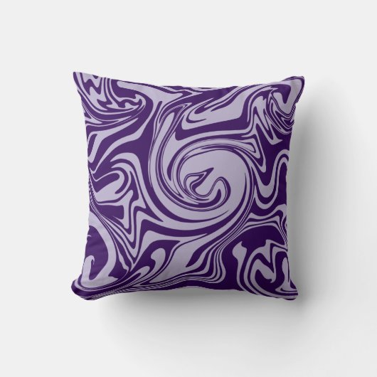 こぼれ – 紫 クッション (正面)