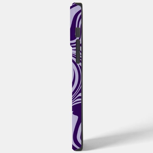 こぼれ – 紫 Case-Mate iPhoneケース (裏面 / 左)