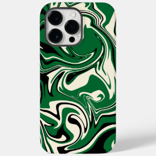 こぼれ – 緑、クリーム、黒 Case-Mate iPhone 14 PRO MAXケース