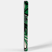 こぼれ – 緑、クリーム、黒 Case-Mate iPhoneケース (裏面 / 右)