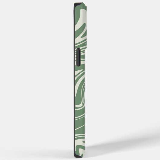 こぼれ – 緑 Case-Mate iPhoneケース (裏面 / 右)