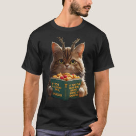 こもしここ読こ、スナックを持って来ておもしろい- Sarc Tシャツ