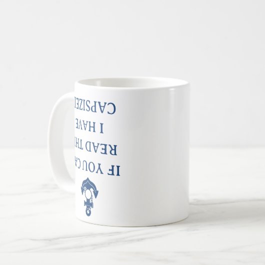 こもしここ読の船を横取りしておもしろいくれ コーヒーマグカップ (正面左)