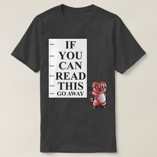 こもしこのGo読 Pigファーム遠くに農家Intro Tシャツ (デザイン正面)