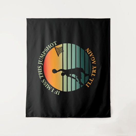 こもしこ恋しく思のジャンプショットもう一度タペストリーをやってみる タペストリー (正面)