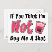 こもしこ考えここ買ここ熱い ポストカード (正面/裏面)