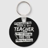 こもしこ読こ感謝していこと先生 キーホルダー (正面)