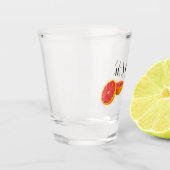 こもしこ読こ |おもしろいことわざ・グレープフルーツ ショットグラス (左)