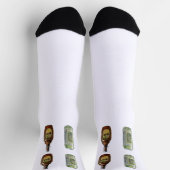 こもしこ読でビールを持って来て ソックス (上部)