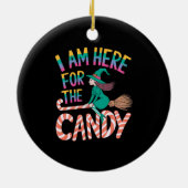 こもしこ読の彼女は面白いハロウィーンから落ちた セラミックオーナメント (裏面)