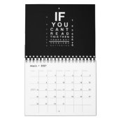 こもしこ読の眼のテスト図 – 暗 カレンダー (3月 2027)