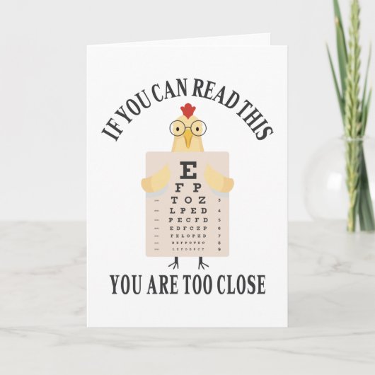 こもしこ読は近すぎる カード (正面)