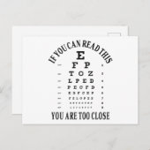 こもしこ読は近すぎる ポストカード (正面/裏面)