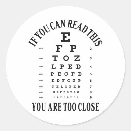 こもしこ読は近すぎる ラウンドシール (正面)