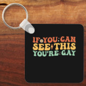 こもしのあなたはゲイ キーホルダー (正面)