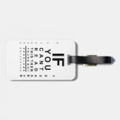 こもしの眼読試し図が見える ラゲッジタグ (裏面横)