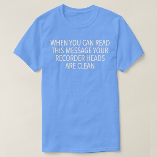 こもしのMessageVHS画読面を使える Tシャツ (デザイン正面)